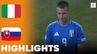 Italy vs Slovakia  Highlights  U17 European Championship 24-05-2024