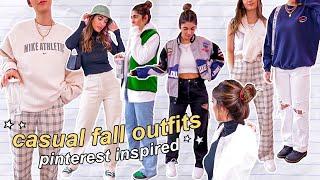 CASUAL FALL OUTFITS  fall fashion lookbook 2021