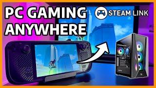 Steam Link To Any TV With Steam Deck   Stream your PC To Any Screen