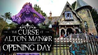 The Curse at Alton Manor Opening Day vlog 2023  Alton towers