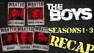 The Boys Seasons 1 2 and 3 Recap