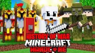 100 Players Simulate HISTORY OF WAR in Minecraft