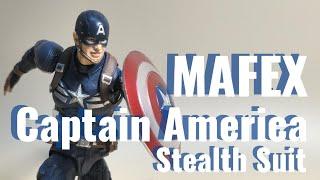 Arms Swap  Unboxing and Talk about Mafex Captain America Stealth Suit from Winter Soldier