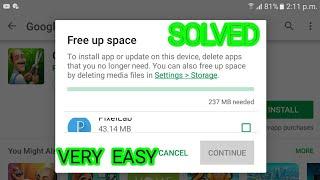How to download apps without deleting any data STORAGE FULL FULL