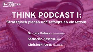 THINK PODCAST 1 Strategisch planen und erfolgreich einsetzen