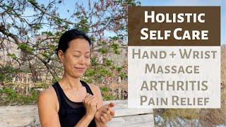 HAND AND WRIST MASSAGE  ARTHRITIS PAIN RELIEF