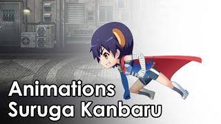 Suruga Kanbaru - Battle Animations