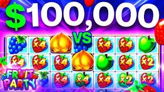 HUGE $100000 Vs Fruit Party Bonus Buys