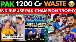 Team India Will Not Travel Pakistan For Champion Trophy  PCB 1280 Crore Rupees Invested in CT2025