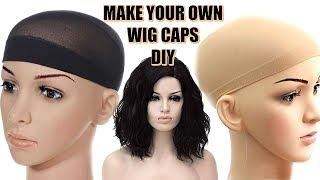 DIY I Made My Own Wig Caps  EASY TUTORIAL Great for Cosplay Wigs