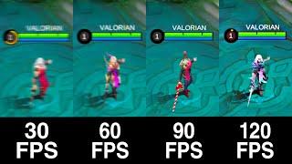 FPS CAN CHANGE THE GAME  MOBILE LEGENDS REFRESH RATE COMPARISON