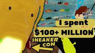 $1000000000 Dollar Budget Shopping SneakerCon Sneaker Resell Simulator Roblox #robloxgames #fyp