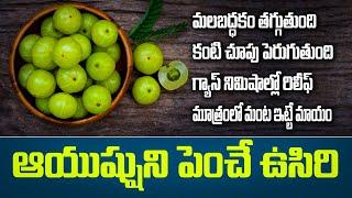 ఆయుష్షుని పెంచే ఉసిరి  Amazing Health Benefits of Aamla usiri in Telugu  Dr.Murali Manohar