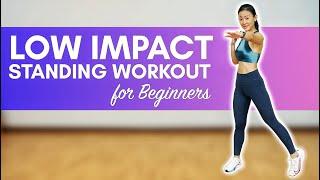 Low Impact STANDING Workout for Beginners  Overweight  Seniors  Joanna Soh