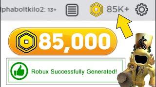 THIS TOP SECRET ROBUX GENERATOR GIVES YOU ROBUX WITHOUT DOING ANYTHING?