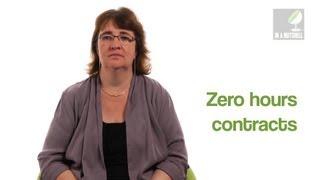 What are zero hours contracts? - In a nutshell