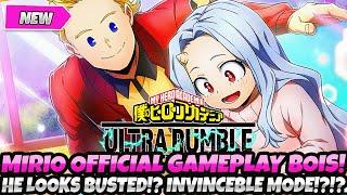 *BREAKING NEWS* MIRIO TOGATA OFFICIAL GAMEPLAY IS HERE LEMILLION LOOKS BUSTED My Hero Ultra Rumble