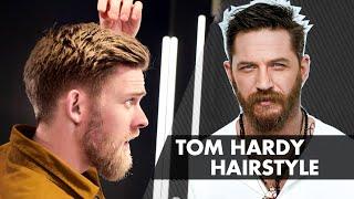 Tom Hardy Hairstyle - How to cut and style - Slikhaar Studio.