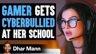 Gamer Gets Cyberbullied At School ft. @SSSniperWolf  Dhar Mann