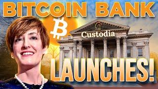 Bitcoin Bank Launches Custodia Bank Adding Ethereum Next