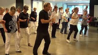 YOLANDA Line Dance 2017 EINDHOVEN NETHERLANDS WORKSHOP with IRA WEISBURD