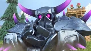 Clash of clans - P.E.K.K.A.  Animated T.V. trailer 