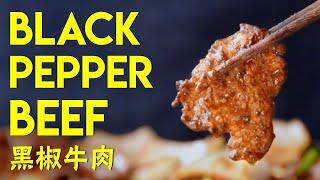 Cantonese Black Pepper Beef 黑椒牛肉