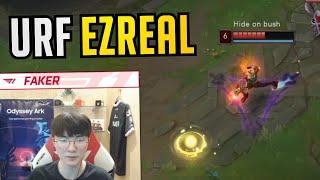 T1 Faker URF Ezreal With T1 Zeus T1 Oner T1 Keria T1 Untara