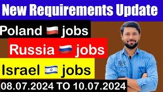 Poland  job  Israel  jobs  Russia  job  Free Requirements Update