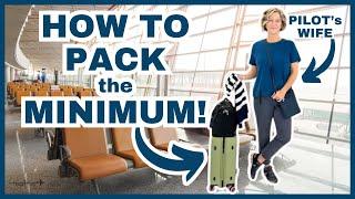 Bare Minimum How to Pack Less in a Carry-On Suitcase