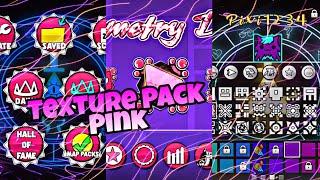 Texture Pack pink Geometry dash 2.11