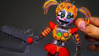 IM DONE WITH THIS.................................Scrap Baby Fnaf Sculpture - Polymer Clay Tutorial