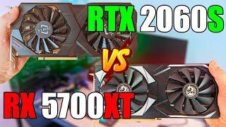 Duelo de GIGANTES RX 5700XT ou RTX 2060 SUPER - Testes Comparativos e Conclusão