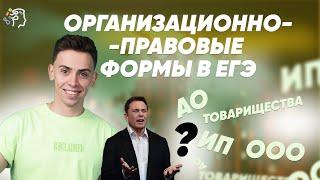 Организационно-правовые формы в ЕГЭ за 10 минут