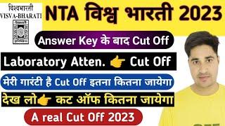 NTA Visva Bharati Laboratory Attendant  Cut OFF 2023  Visva Bharati Lab Attendant Cut OFF 2023