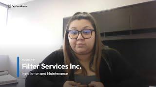 OptimoRoute  Customer Review by Filter Services lnstallation and Maintenance