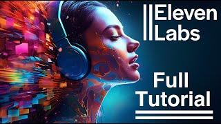ElevenLabs Full Tutorial - AI Voice Cloning Dubbing Speech-to-Text & More