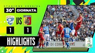 Brescia vs Catanzaro 1-1  Un punto a testa per l’obiettivo playoff  HIGHLIGHTS SERIE BKT 2023-2024
