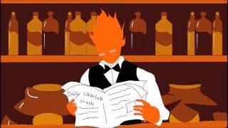 Grillby isnt burning hot...Undertale Animation