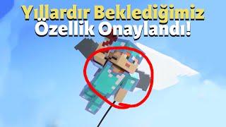 Yeni Minecraft Özelliği Onaylandı