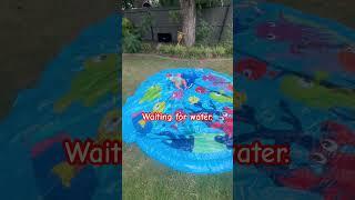 Baby waits for water #baby #shorts