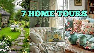 New SHABBY CHIC HAVEN DISCOVERIES 7 Home Tours Cozy Cottage Home Decor Showcase Vintage-Inspired