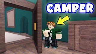 I Went Against a PRO CAMPER In Murderers VS Sheriffs Duels Roblox