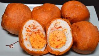 5 நிமிடத்தில் சுவையான முட்டை போண்டா தயார்  Egg Bonda recipe with English Subtitles Lockdown recipe