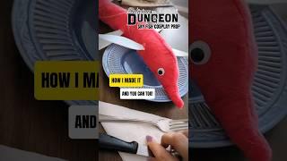 how i made my sky fish delicious in dungeon cosplay prop for marcille donato #cosplay #dungeonmeshi