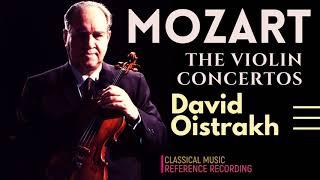 Mozart - Violin Concertos Nos.34512 & Rondo + Presentation reference record.  David Oistrakh