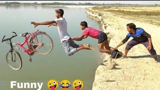 NON-STOP FUNNY COMEDY VIDEO2020 Try not to Laugh Challengeby Bindass club