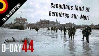 D-Day  Juno Beach - Queens Own Rifles of Canada take Bernières-sur-Mer