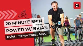 Free 20 Minute Spin Class Workout  It’s All About the Power Indoor Cycling Workout