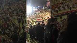 God Bless America as Trump enters Grand Rapids Michigan rally 7-20-24. Yep 12000 Patriots strong.